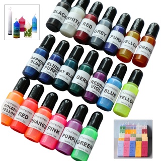 kom 20 colores uv resina epoxi colorante tinta pigmento líquido colorante tinte para bricolaje arte artesanía decoraciones joyería artesanías (4)