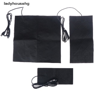 ladyhousehg 5v usb eléctrico almohadilla de calefacción 3 engranajes ajustado temperatura diy chaleco térmico chaqueta venta caliente