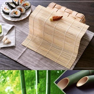 gentl 2Pcs DIY Sushi Maker Bamboo Rolling Mat Sushi Rolls Tools Reusable Tools . (2)