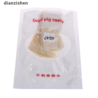 [dianzishen] 8m*45mm comestibles chorizos pieles embalaje de cerdo intestino salchicha tubos.