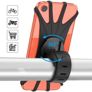Augustina soporte de teléfono suave teléfono para Xiaomi M365 bicicleta teléfono titular soporte de montaje de accesorios de bicicleta antigolpes manillar montaje Scooter eléctrico teléfono de bicicleta soporte móvil soporte Multicolor (8)