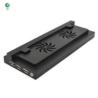 Vertical Stand with Cooling Fan for Xbox One Slim 3 Usb Ports Hub