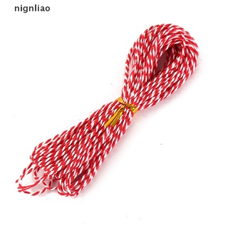 cuerda de cuerda de algodón nila de 10 m para decoración del hogar hecha a mano de navidad etiqueta cuerda.