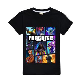 Fortnite impresión niños camiseta Tops niñas manga corta T-shrit niños moda camisetas ropa niños verano camisetas ropa