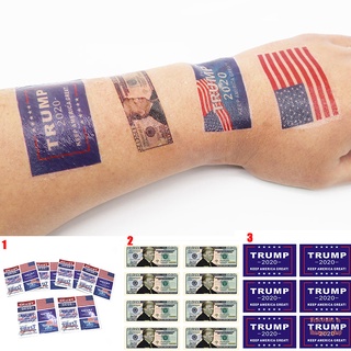 ee.uu. elección general 2020 moneda conmemorativa moneda conmemorativa papel de banco moneda tatuaje etiqueta engomada del tatuaje