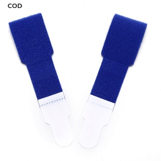 [cod] 1 pieza de gel de goma azul enderezador del dedo del pie separador corrector de juanete alivio del dolor caliente
