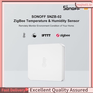 Sensor De Temperatura y humedad Sonoff Snzb-02- Zigbee con Sensor De Temperatura y humedad