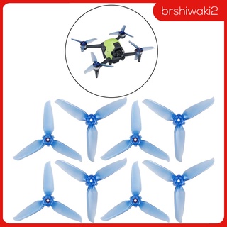 [BRSHIWAKI2] Cuchillas de hélices de plástico RC Drone para DJI FPV Mini RC Drone Quadcopter piezas de repuesto (3)