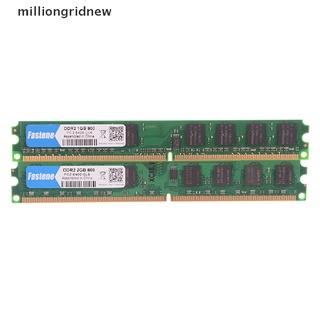 [milliongridnew] PC computer ddr2 2gb 800mhz 600mhz 2g memory ram memoria for desktop