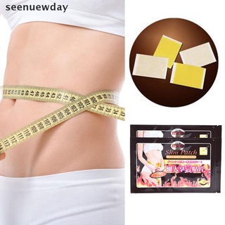 [See] 10Pcs Slimming Navel Stick Slim Patch Lose Weight Loss Burning Fat Stickers Face