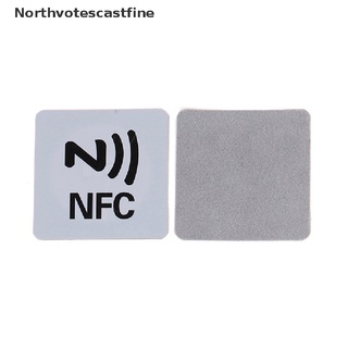 northvotescastfine nfc216 etiquetas nfc pegatinas anti metal rfid etiqueta adhesiva etiqueta engomada teléfonos pegatina nvcf