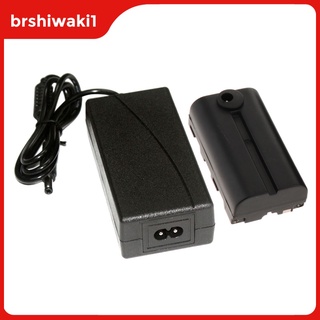 [BRSHIWAKI1] Para Sony F970 F750 F550 Bateria Acoplador DC u0026 AC-E6 Kit Adaptador AC