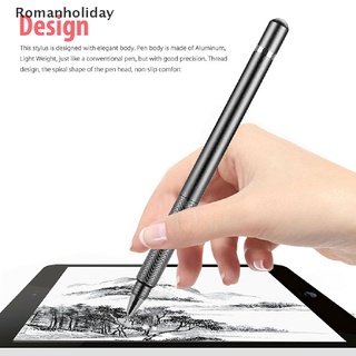 [romanholiday] lápiz capacitivo de pantalla táctil de dibujo para ipad android tablet pc universal cl