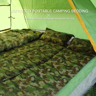 ready colchón inflable para dormir cama de viaje plegable cojín de camping almohada (1)
