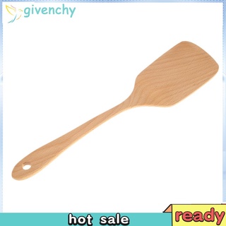 espátula de madera antiadherente de haya cuchara de cocina cuchara utensilios de cocina (7)