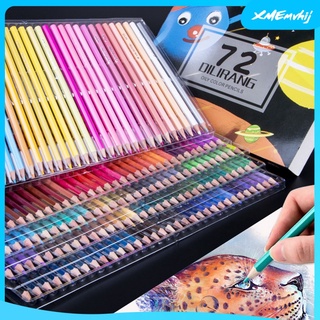 lápices de colores premium profesionales paquete de 72 colores surtidos de pintura de artista de alta calidad para adultos y niños