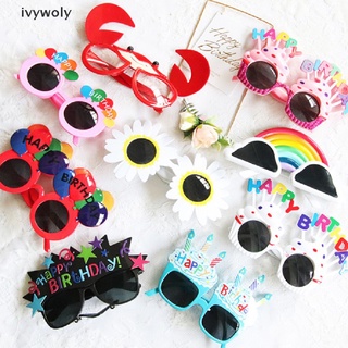 Ivywoly Birthday Party Sunglasses Funny Happy Birthday Glasses CL