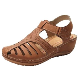 [Jasper] sandalias Ortopédicas cómodos para mujer De los pies cerrados muelas pantuflas De verano zapatos bajos nuevos (6)