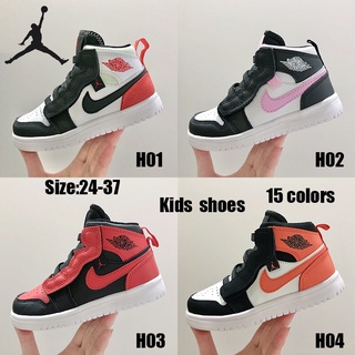 * Listo stock * Air Jordan AJ1 Niños Zapatos De Baloncesto Zapatillas De Deporte Niñas De Los (1)