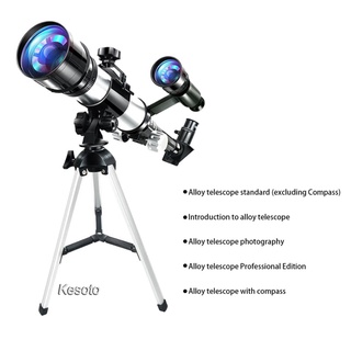 [KESOTO] Kit de telescopio de Reflector astronómico de 70 mm con trípode sin herramienta (1)