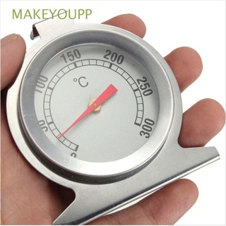 MAKEYOUPP BBQ Food Meat Classic Digital Temperature Gauge Dial Oven Thermometer New Stand Up Kitchen Gage Cooking Tools Stainless Steel