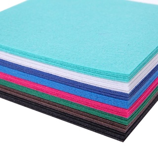 Handmade DIY 40pcs Multi-color Handmade Non-woven Fabric Felt Polyester Cloth DIY Sewing (8)