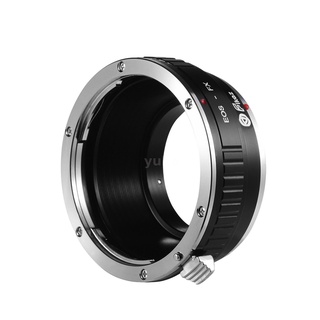 Fikaz EOS-FX - anillo adaptador de lente de aleación de aluminio Compatible con la lente Canon EOS EF-S a Fuji X-A1/X-A2/X-A3/X-E1/X-E2/X-E3/X-M1/X-Pro1/X-Pro2/X-S1/X-T1/X-T10/X-T20/X-T2/X10/X20/X30/XF1/XQ1/XQ2/X-Mount espejo sin espejo