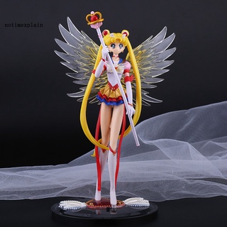 Sailor Moon NTA Portátil Tsukino Usagi Personaje Marinero Luna Figura Juguete Sin Rebabas Para Decoración De Jardín (2)