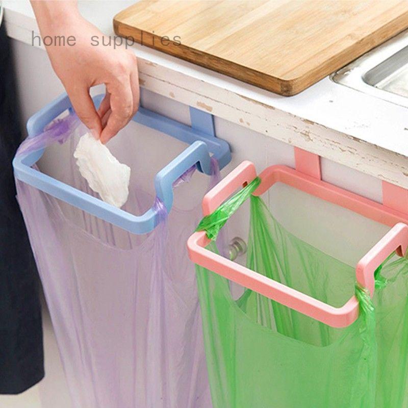 gabinete organizador de cocina basura bolsa de basura titular de tela toallero soporte estante estante colgante de basura organizador herramientas de almacenamiento (1)