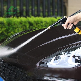（Vehicleaccessories) Portable High Pressure Washer Gun Adjustable Patterns Car Wash Machine Garden Watering Hose Nozzle Sprinkler Car Washing Kit