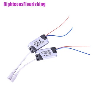 Righteousflourishing LED Driver 8/12/15/18/21W fuente de alimentación regulable transformador impermeable luz LED
