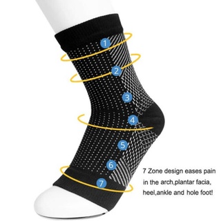 gswt 2 pares unisex calcetines de pie cuidado de pies pie arco soporte plantar fascitis calcetines de compresión elástico anti fatiga moda anckle proteger el alivio del dolor de pie (9)