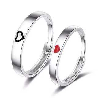 Heart-shaped Couple Ring Fashion Men Women Ring Engagement Wedding Jewelry Gift
