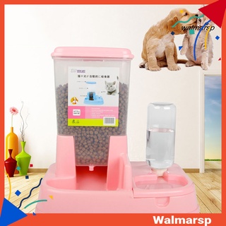 [wmp] alimentador automático para mascotas, gato, perro, bebedero, dispensador de alimentos, herramienta de alimentación