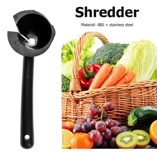 Cortador de rollo giratorio Manual de cocina/frutas/verduras/cortador de plástico en espiral (6)