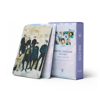 54 unids/caja BTS photocard invierno álbum LOMO tarjeta fotográfica tarjetas postales
