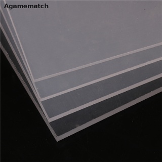 Agamematch - hoja de acrílico transparente para plexiglás, corte a tamaño, plástico, plexiglás, bricolaje, 2-5 mm, nuevo MY