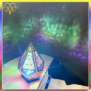[Mall] Luz bohemio Polar estrella grande lámpara de pie estilo regalo hadas geométrica lámpara
