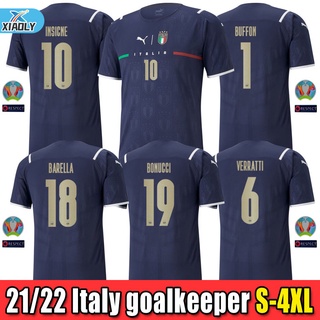 Camiseta de portero italiano talla S-4XL 2021-22 jersi 20/21 de equipo nacional