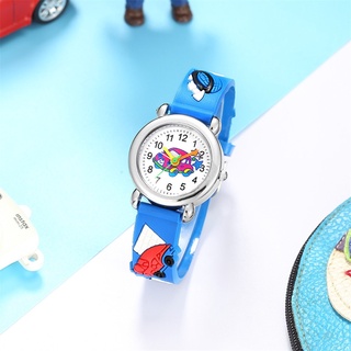 Lindo patrón de dibujos animados relojes niños niños niños niños cuarzo analógico reloj de pulsera regalo