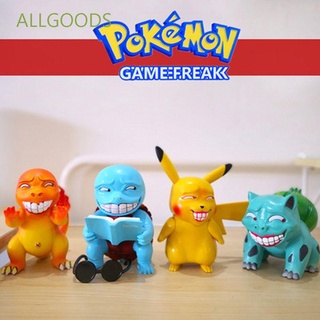 Allgoods muñecos coleccionables Charmander Psyduck Bulbasaur Pokemon Pikachu