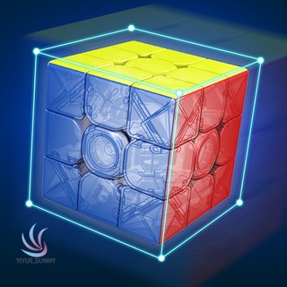 Cubo magnético rubik rompecabezas cubo rubik profesional velocidad imán 3x3 cubo de rubik YUE