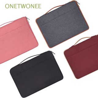 ONETWONEE 11 13 14 15.4 15.6 inch Colorful Sleeve Case Universal Notebook Cover Bag Pouch Dual Zipper Waterproof Fashion Large Capacity Laptop/Multicolor