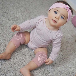 Bebé gateando antideslizante mantener caliente cubierta de rodilla niño aprender calcetines bebé calentador de piernas