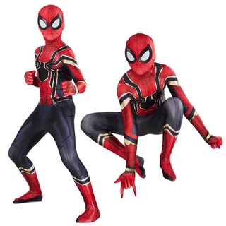 iron spider man traje 3d superhéroe cosplay mono conjunto de spider man disfraz de accesorios para halloween vestir fiesta