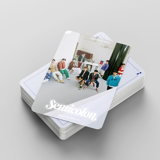 54 unids/caja kpop seventeen álbum especial lomo tarjeta hd photocard postal fan regalo (5)