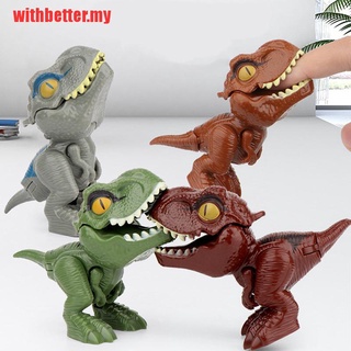 [Withbetter] juguete de dinosaurio dedo creativo Tricky Tyrannosaurus modelo Dinos