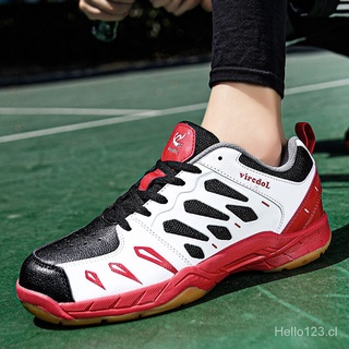 Professional Badminton Volleyball Shoes for Men Women Court Tennis Jogging Shoes Volleyball Sneakers Couples Training Shoes Plus Size Awgq