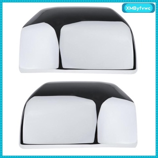 2pcs/set Car Trunk Side Mirror Cover Rearview Mirror Cover for Ford F150 15-20