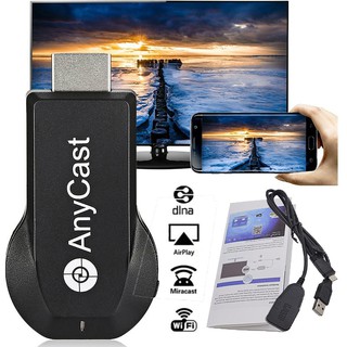 Yins (^_) Anycast M2 Plus Airplay 1080p inalámbrico Wifi Tv Dongle Receptor Hd Tv stick Miracast compatible con Ios/Android/Windows/Macos